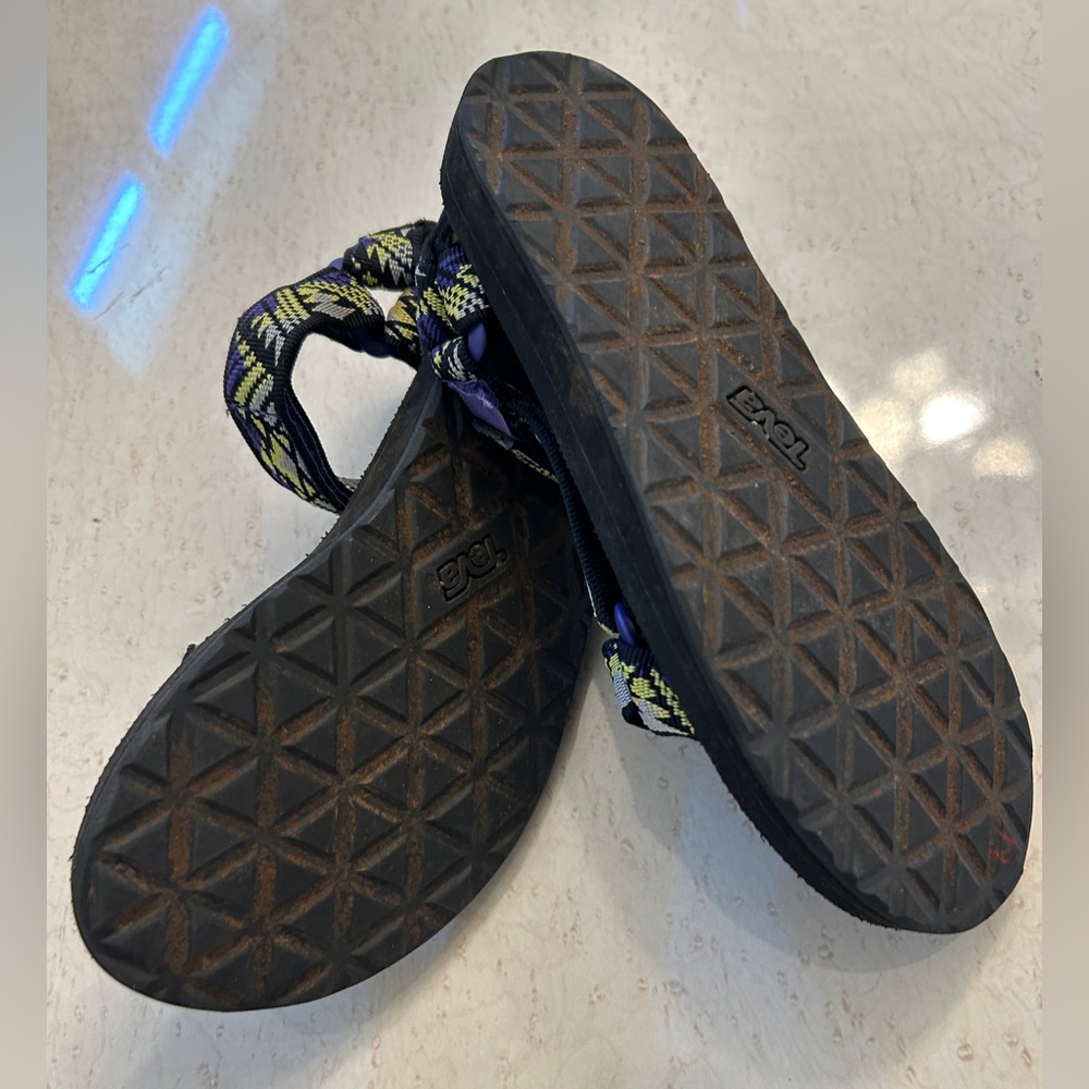 Women’s teva Sandals in Black and Purple - Picture 3 of 4